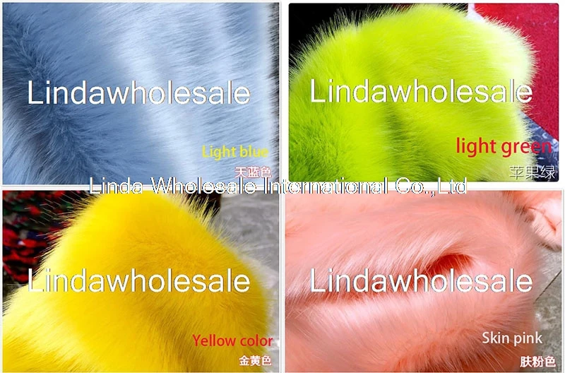 Quality pile 3-3.5cm plush fox fur,felt cloth,faux fur fabric, Carpet Decoration Materials,160cmX45cm(half yard)/pcs