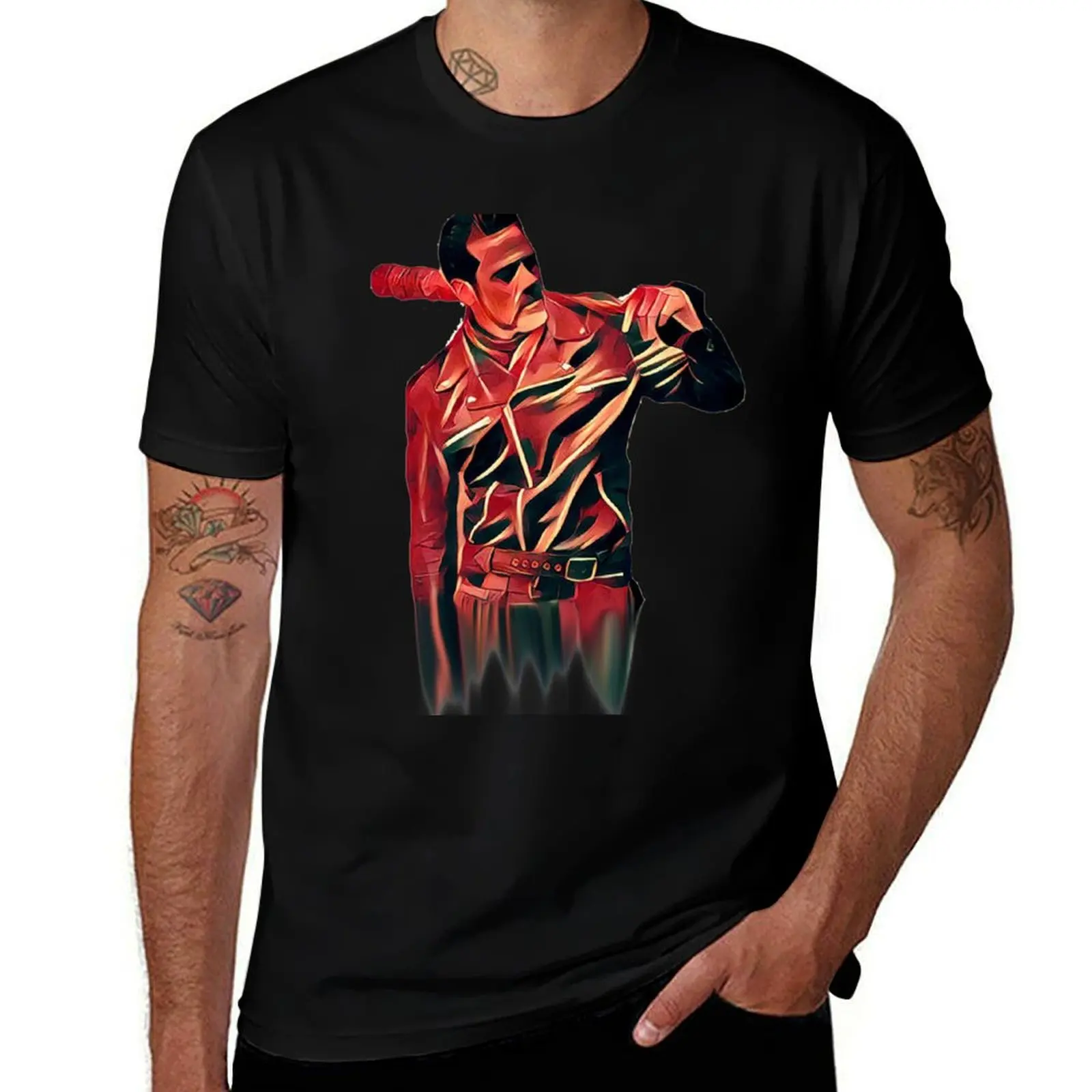 

Negan T-Shirt man t shirt designer anime t shirts for man t shirt for man 100 percent cotton T-shirt