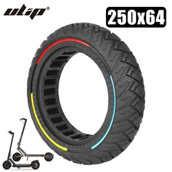 Ulip 250x64 Puncture Resistant Solid Tire 10Inch Abrasion Resistant Tubeless Tire for Xiaomi 4 Ultra &NAVEE S65 Electric Scooter