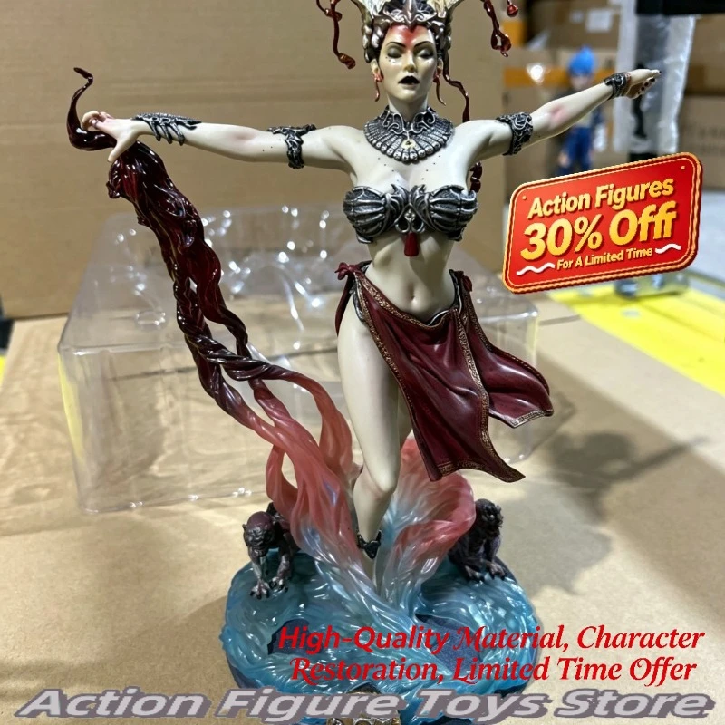 action figure Queen of Death Court 20CM Game anime/peripherals figure adult birthday gift desktop Ornament Trendy Toys model