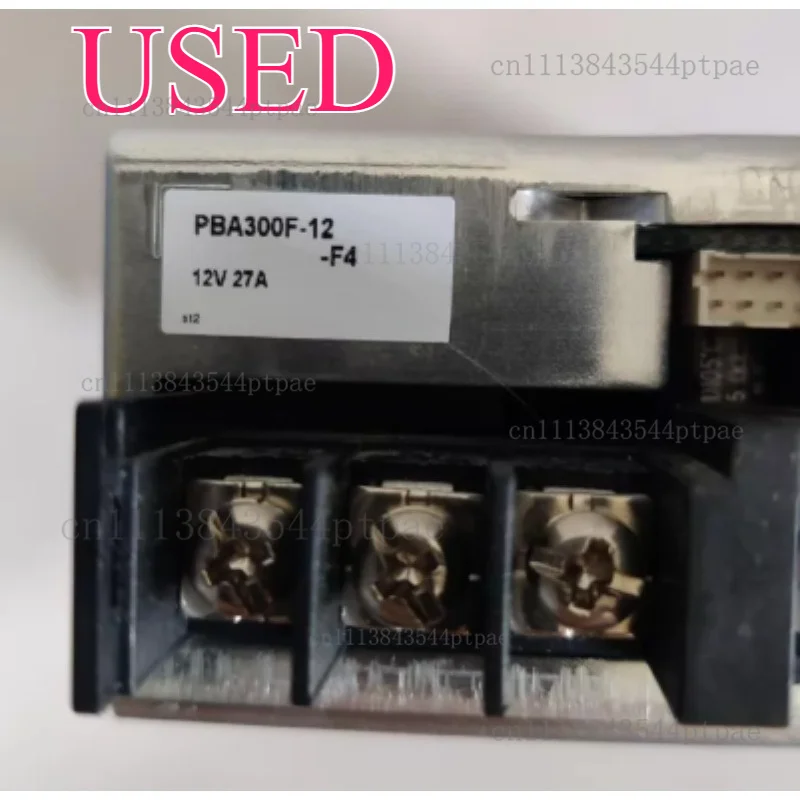 A switching power supply: pba300f-12-f4 input ac85-264v, output dc12v 27a, power 324w (actual picture taken)