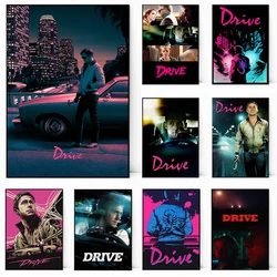 Canvas Printing Drive Classic Movie Ryan Gosling Movie Poster And Prints Painting Art Wall Pictures For Living Room Home Decor