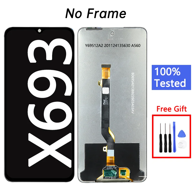 X693 lcd pantalla per Infinix Note 10 sostituzione dello schermo LCD del telefono cellulare per Infinix Hot 11i display per pova 2 Lcd