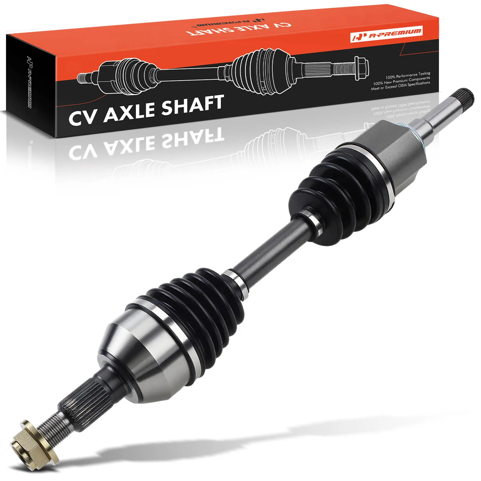A-Premium Front Driver Side CV Axle Assembly for Chevrolet Malibu 2009-2012 Pontiac G6 2009-2010 Saturn Aura 2009
