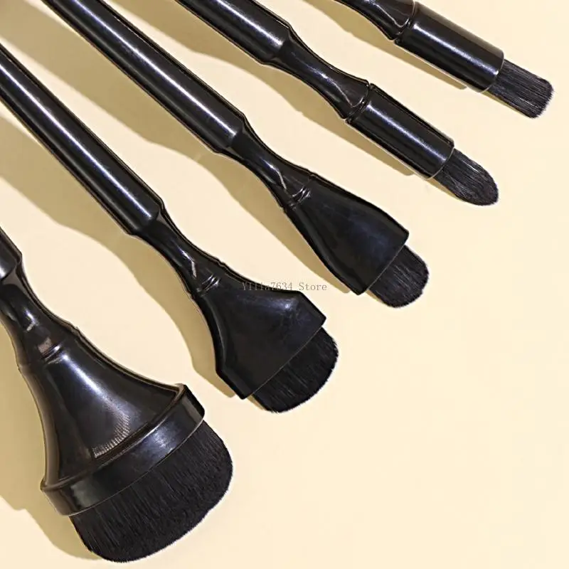 

ABS Handle Watercolor Brush Fiber Bristles Rendering Brush for Outdoor Sketching Landscape Painting Portraits Detailing