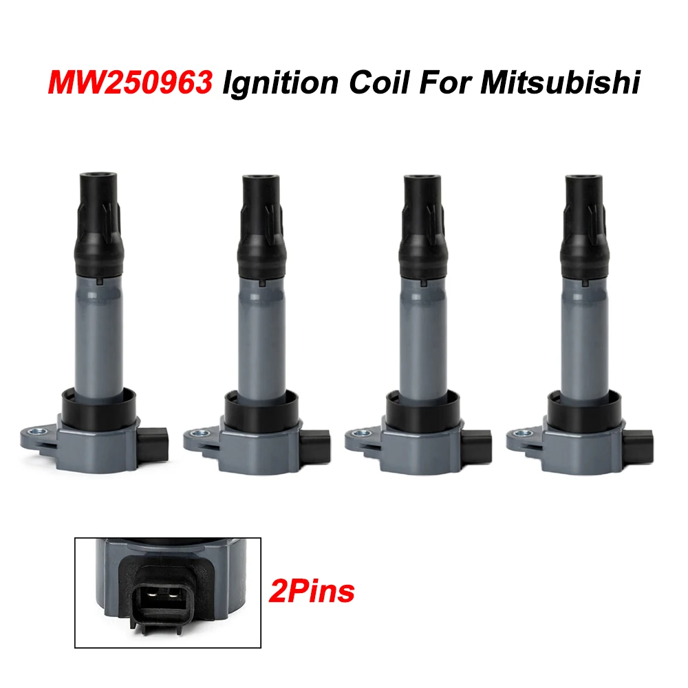 

4pcs MW250963 Ignition Coil Replace For Mitsubishi Colt 2004 Lancer 2007 Xpander 2017 High Quality