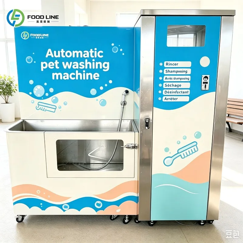 Pet Hotel Exclusive Self Service Dog Wash Machine Integrated Disinfection Function Commercial Pet Bath Station FL Customized
