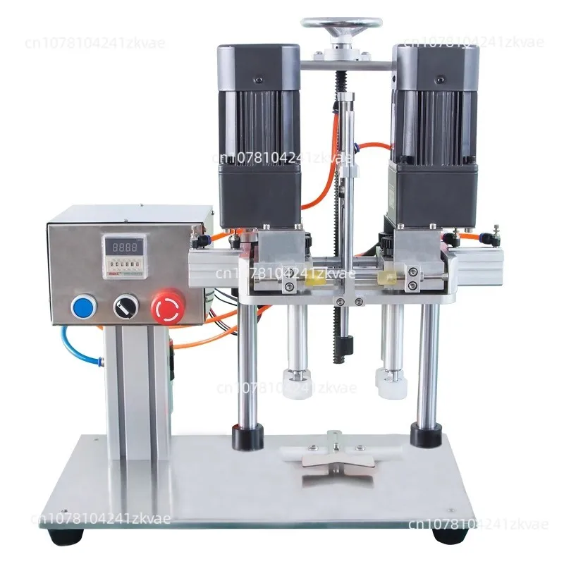 

Fully automatic capping machine, duckbill bottle pump head cap, tightener, plastic bottle thread cap tightening machine