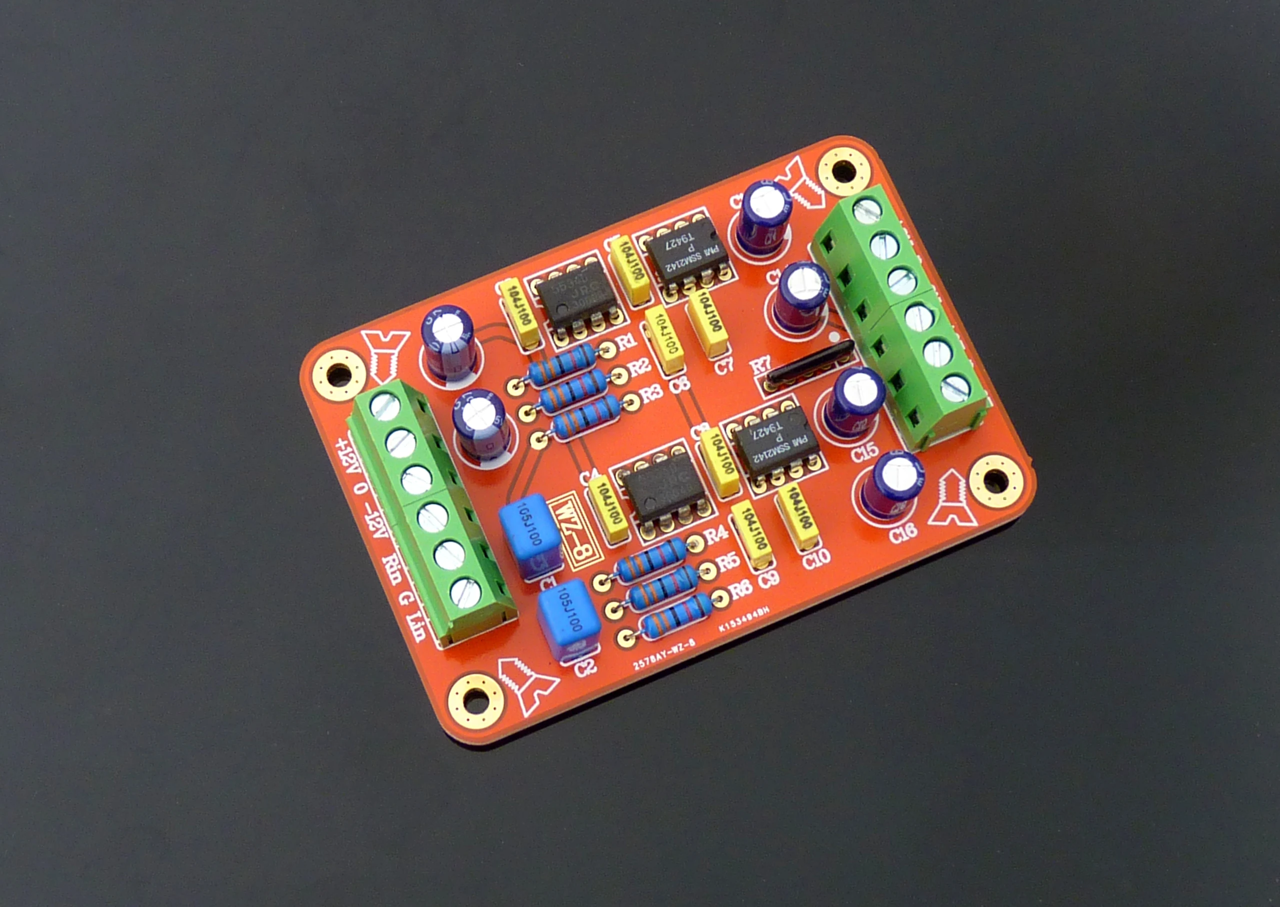 Imagem -02 - Desequilibrado para Placa Equilibrada Rca Sinal para Xlr Sinal Entrada Desequilibrada Auido Saída Balanceada Estéreo de Dois Canais Ssm2142