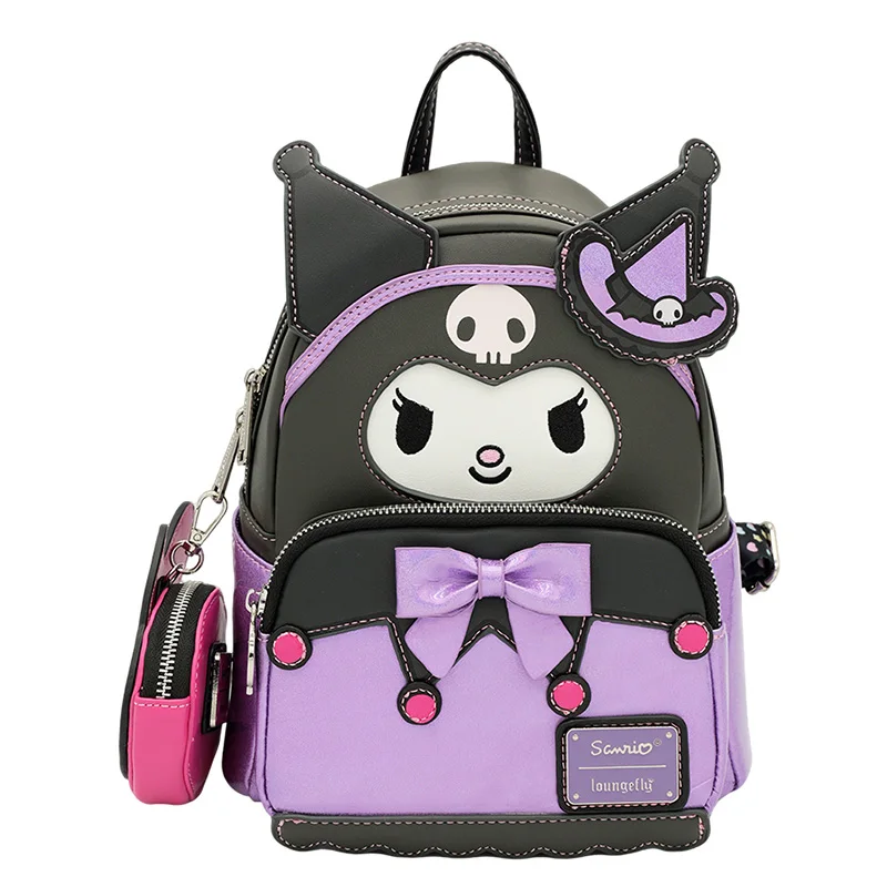 

Loungefly Kuromi Melody Backpack Peripheral Children Backpack Cartoon Cute Backpack Birthday Gift For Boy And Girl School Bag