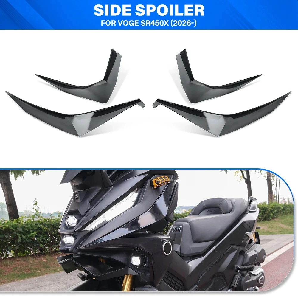For Voge SR450X SR 450X 2026- Motorcycle Side Air Deflector Leg Fairing Wind Deflector Side Spoiler Wind Protector Accessories