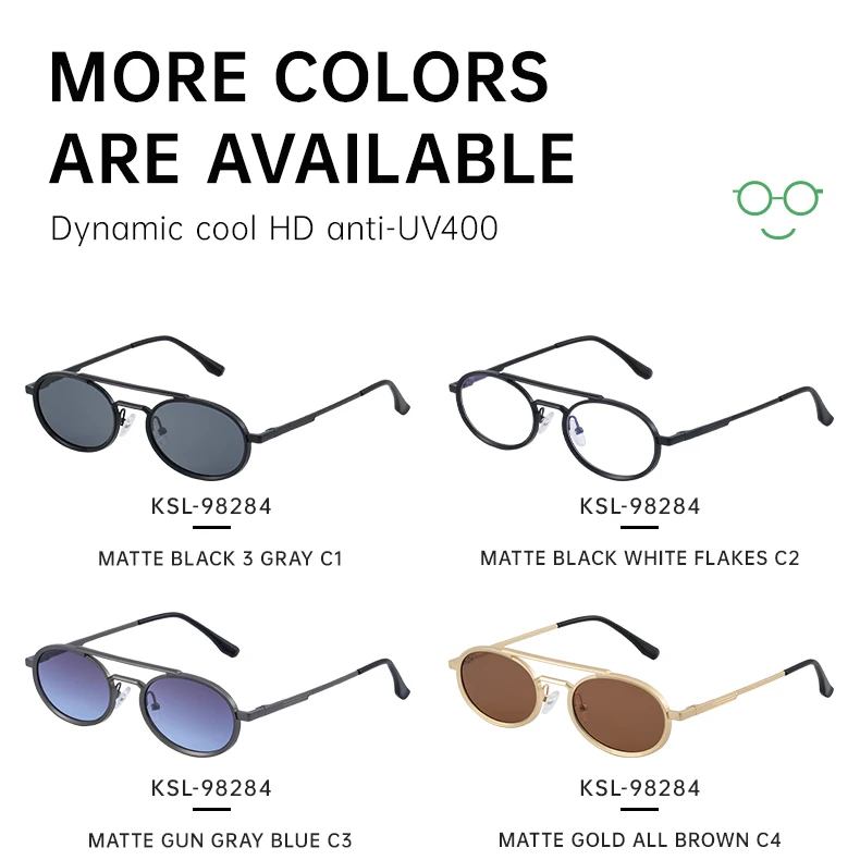 Ovale Steampunk-Sonnenbrille mit kleinem Rahmen für Damen, 2026, luxuriöse Vintage-Rundsonnenbrille für Damen, Doppelstrahl-Brille für Damen – Detail 11