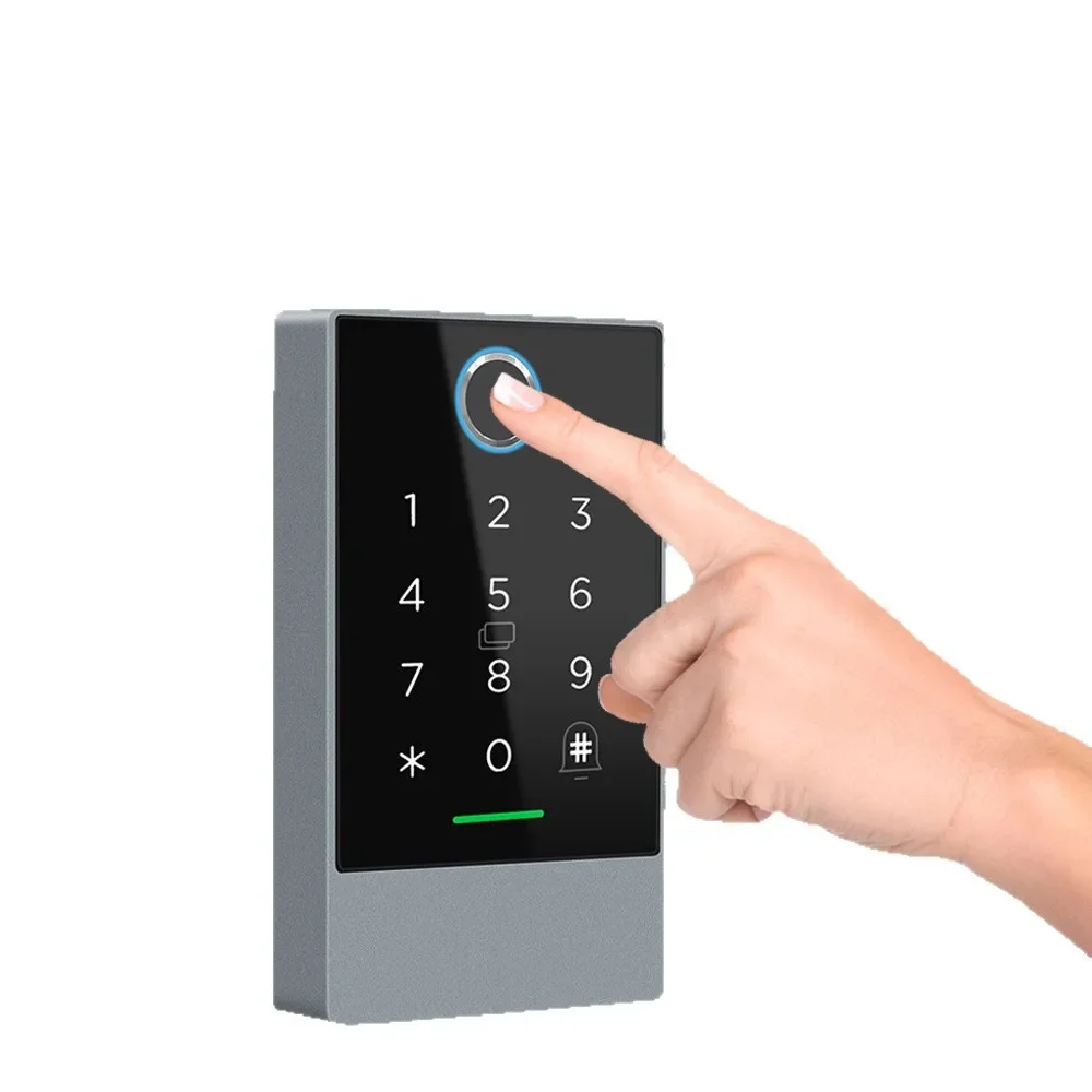 WIFI mobile APP swipe card access control all-in-one machine fingerprint password hotel shared study room