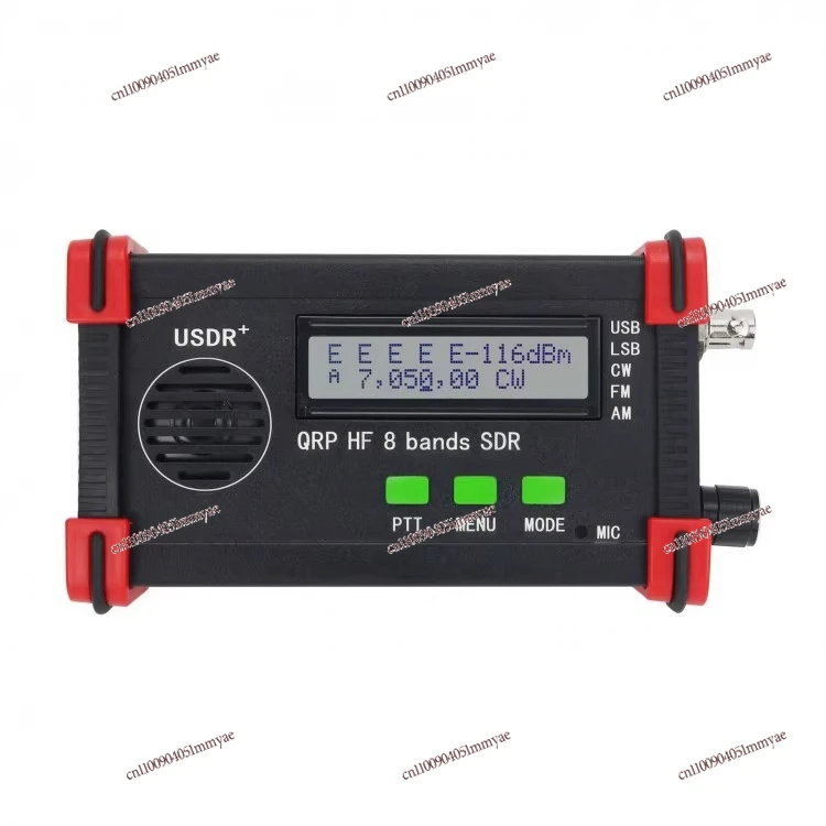 

USDX USDR QRP HF Band 5W DSP SDR Transceiver 8 Band, Handheld Microphone