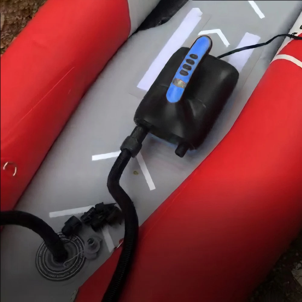 20PSI Electric Air Pump with Auto Shut Off Stand Up Paddle Board Pump Portable Air Compressor for Inflatables Kayaks Boats