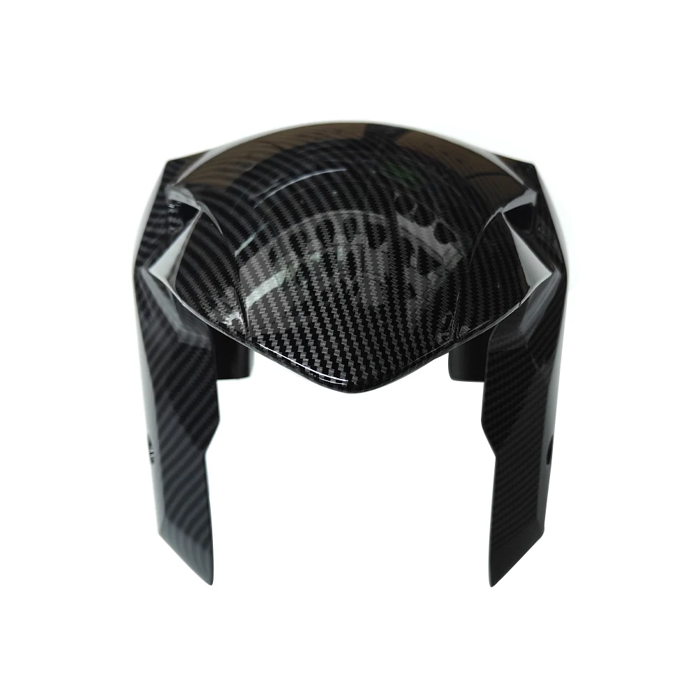 For Kawasaki Ninja ZX4R ZX25R 2019-2023 Motorcycle Accessories Front Fender Cover Wheel Protector Front Mudguard Carbon Fiber