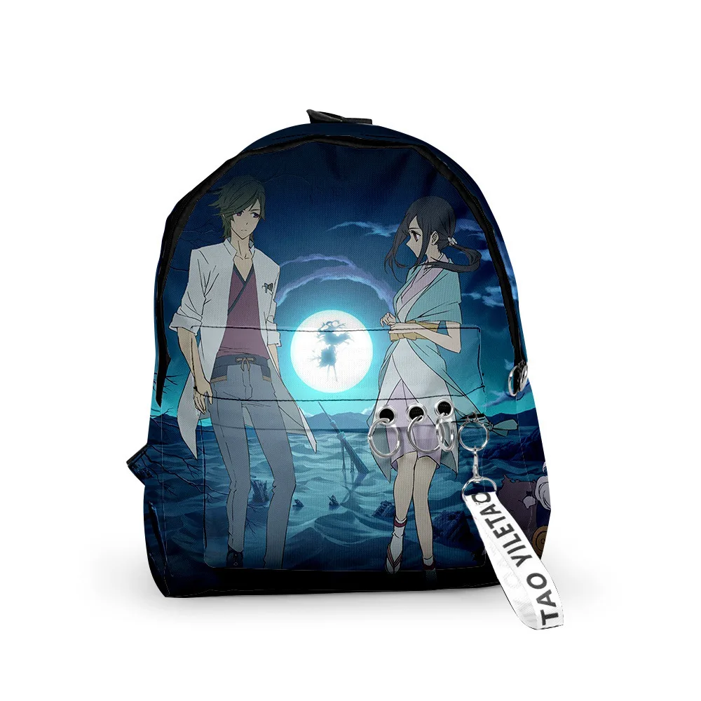 Classic From the new world Backpacks Boys/Girls pupil School Bags 3D Print Keychains Oxford Waterproof Cute Small Backpacks