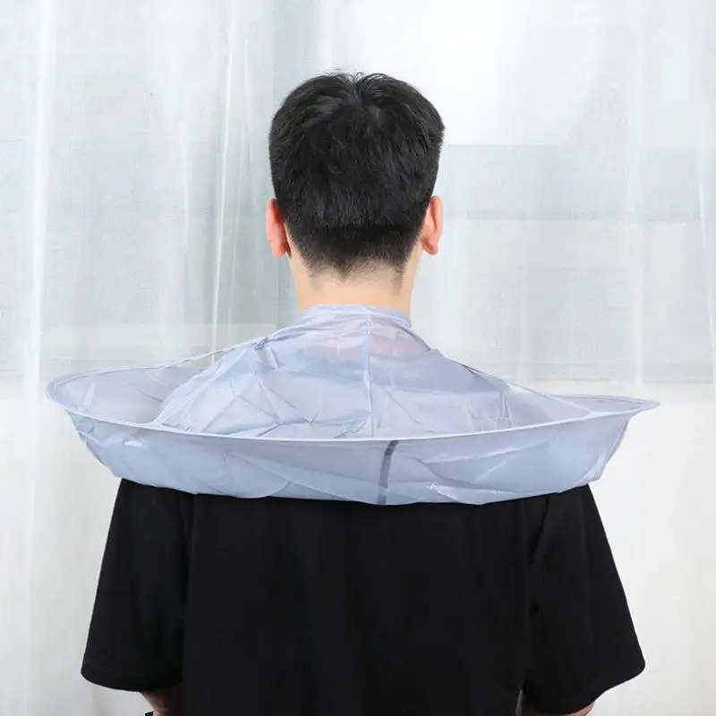 

Hairdressing Cape Umbrella Capes Haircut Cloak Cloth Hair Dye Breathable Household Haircut Cloak Foldable Hair Cut Tool