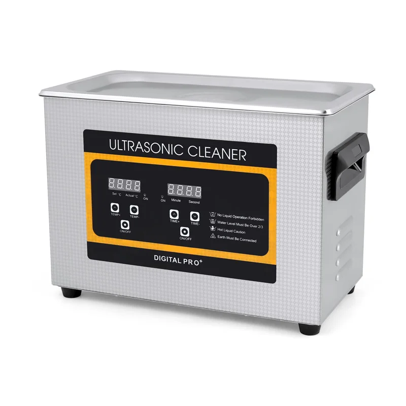 

Skymen 030S 4.5L, 180W Ultrasonic Parts Cleaner with Heater Timer 40kHz Ultrasonic Cleaning Machine with LED Display