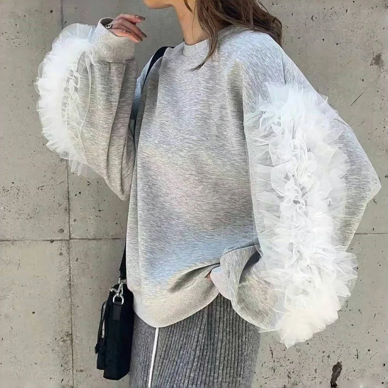 

Autumn New Japan Round Neck Long Sleeved Sweatshirt for Women Winter Fashion Harajuku Casual Loose Pullover Tops Y2k