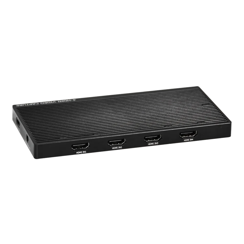 4 Channels USB HDMI Video Capture Card 4K60 HDMI Streaming Video Capture Card for Xbox PS4 Live Streaming Gaming