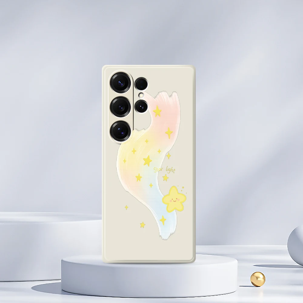 Dreamy Star Phone Case For Samsung Galaxy S21 S22 S23 S24 S25 Ultra Plus 5G S20 FE S10 Plus S21 FE S23FE S24FE Silicone Cover