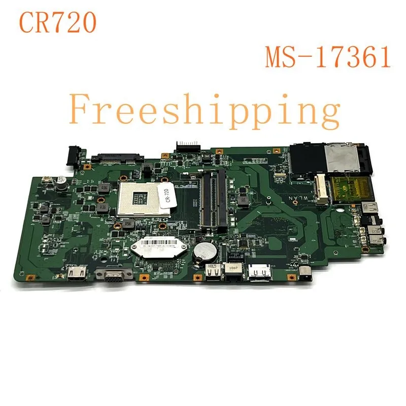 

For MSI CR720 Laptop Motherboard MS-17361 VER:1.1 Mainboard 100% Tested Fully Work