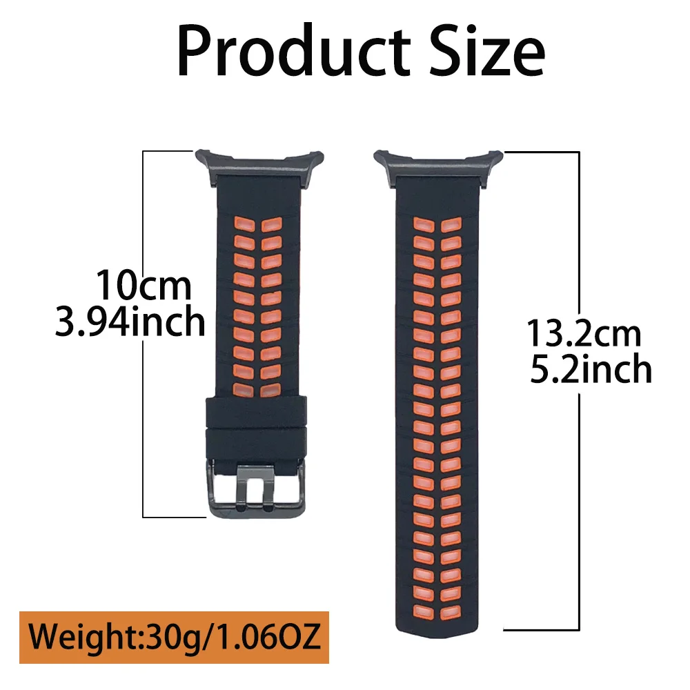 Samsung Galaxy Watch Ultra47mm用ウォッチストラップ、Galaxy Watch Ultra用シリコンリストバンド、スマートウォッチアクセサリー、通気性ストラップ