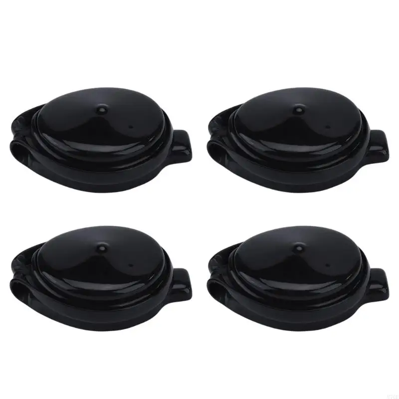 M76E 2.375 Inch Filler Dust Cover Flexible On Cap with Loop for Parking