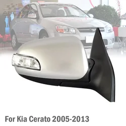 Auto Door Wing Side Rearview Mirror Assembly Exterior Mirrors For Kia Cerato 2006 2007 2008 2009 2010 2011 2012 With Turn Signal