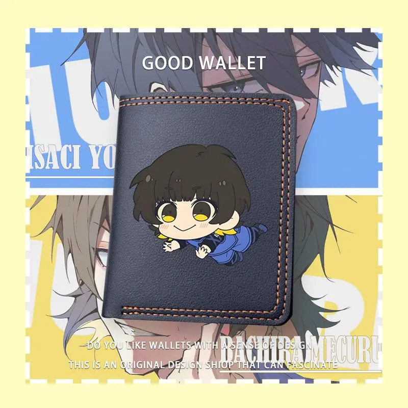 

Игра аниме BLUE LOCK Cos Kunigami Rensuk Kunigami Rensuk Chigiri Hyoma и т. д. 2025 унисекс портмоне из искусственной кожи с мультяшным принтом в подарок