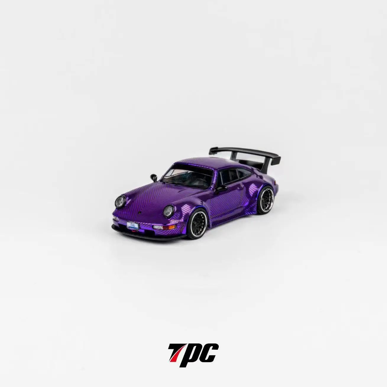 PreSale TPC 1:64 RWB 964 993 Chrome Carbon Diecast Diorama Car Model Collection Miniature Toys