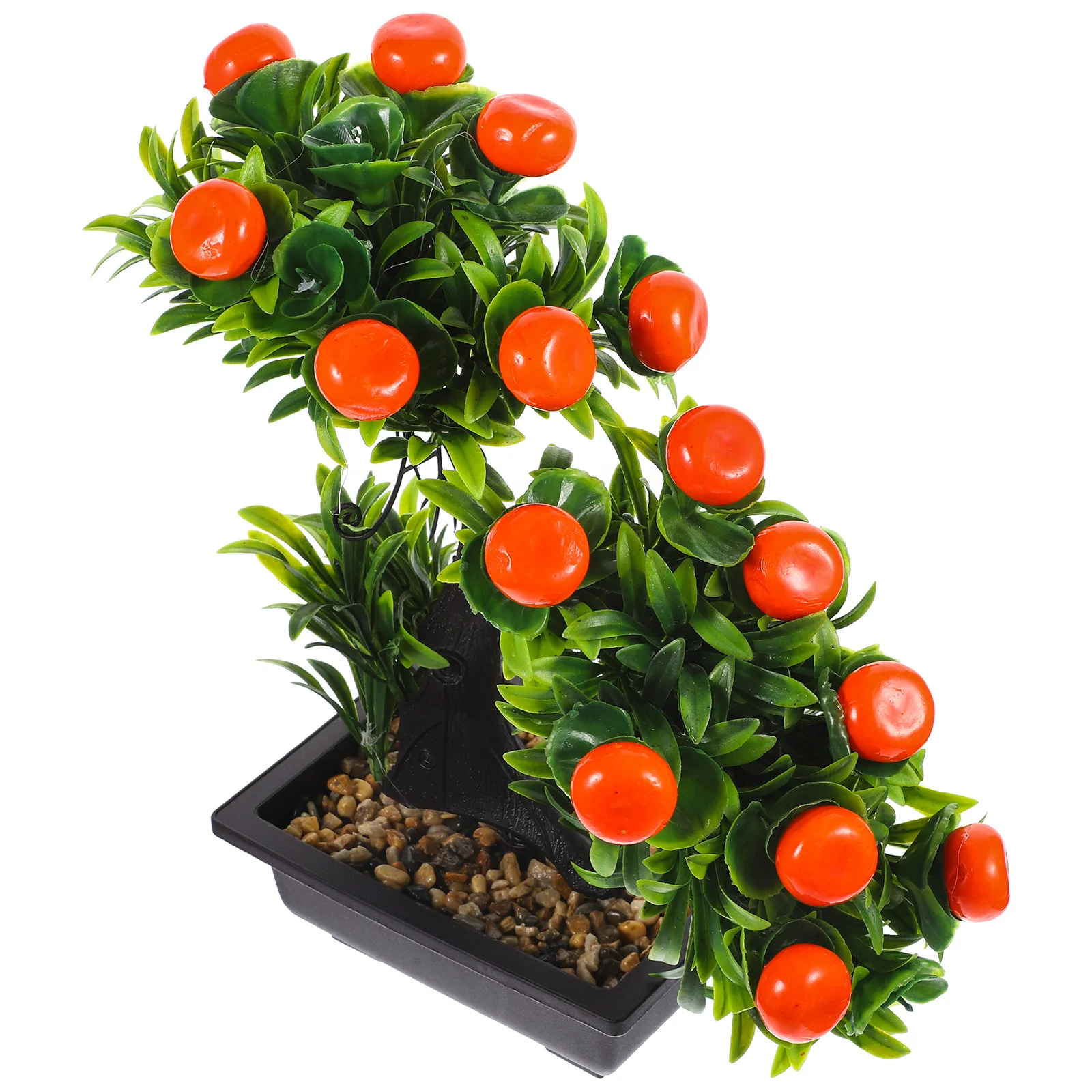 

Artificial Potted Plant Lifelike Plastic Faux Bonsai for Home Office Shelf Desk Decorative Fake Potted Plants Ornament