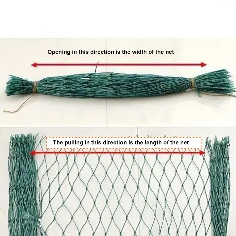 

Nylon Thread Anti Netting Net Garden fence and Crops Protective Fencing Mesh