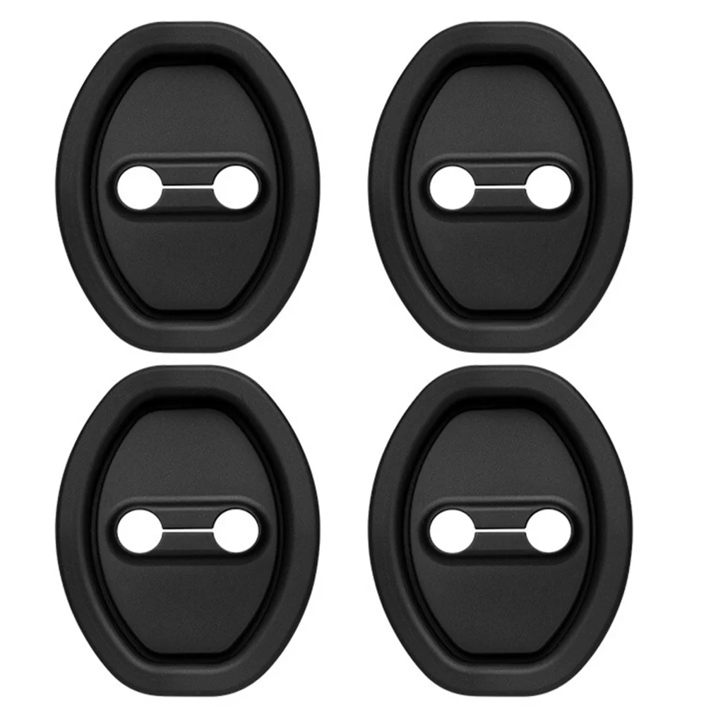 

4Pcs Upgraded Car Door Latch Guard Cover,Silicone Car Door Lock Cover for Car Door Protector And Noise Reduction,Universal Auto