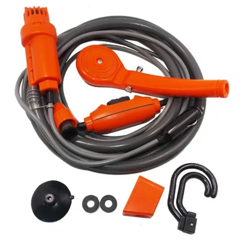 1Set 12V Car Rain Shower Sprayer Portable Car Shower Outdoor Car Wash Electric Rain Sprayer