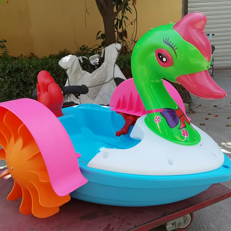 

Original Manufacturer Plastic Swan Kids Hand Rowing Paddle Boat