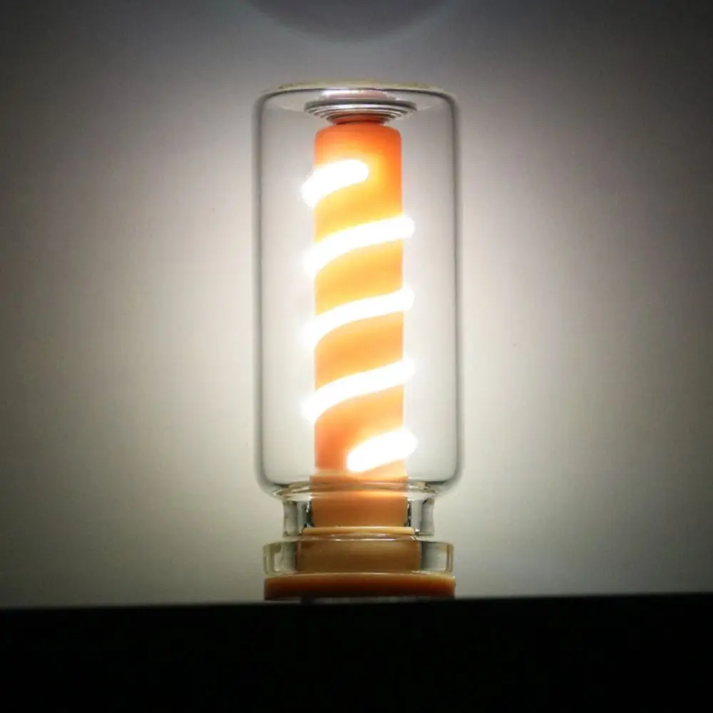 NEW DC 5V Night Light Touch Control Adjustable USB Lamp Colorful Spiral Filament Lamp Room Decor