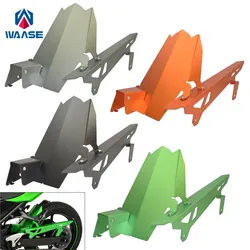 WAASE Rear Fender Refit Plate Mudguard Tire Wheel Hugger Mud Splash Guard Fairing For Kawasaki Ninja 250 400 Z400 2018 2019-2024