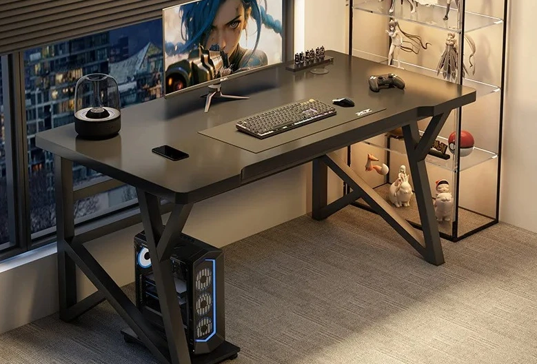 

Computer desk Household desktop e-sports table and chair Simple table Workbench Student writing table Bedroom desk Desk