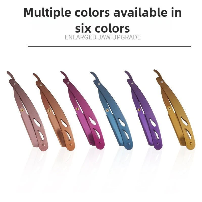 Лезвия для бритья или бритва с прямыми краями, стрижка бороды, бровей, инструмент для бритья, ручная бритва для депиляции, парикмахерская обрезка