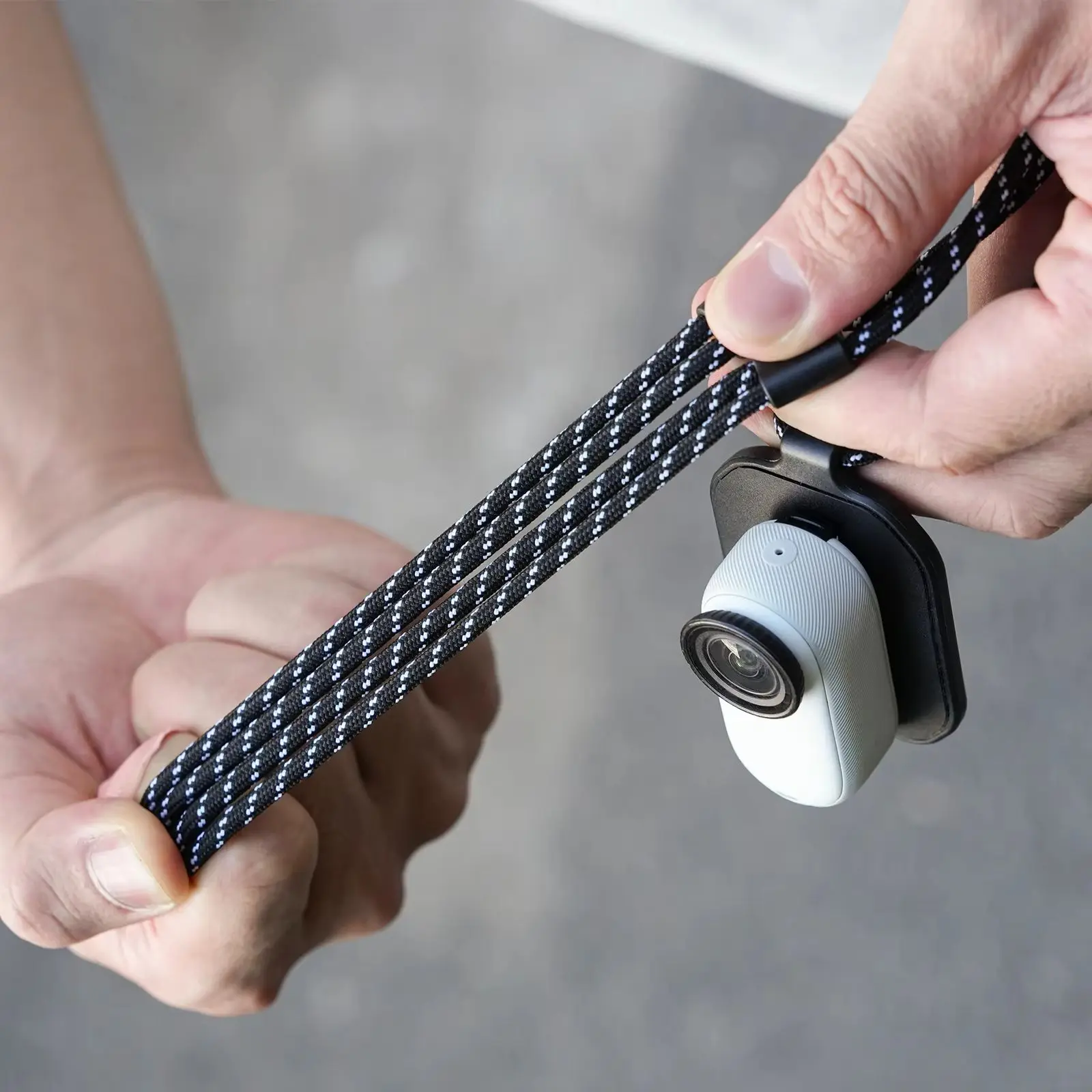 Magnetic Neck Strap Mount for DJI Osmo Nano for Insta360 GO3/GO 3S, First Person Shooting Holder for Insta360 Mic AIR Microphone