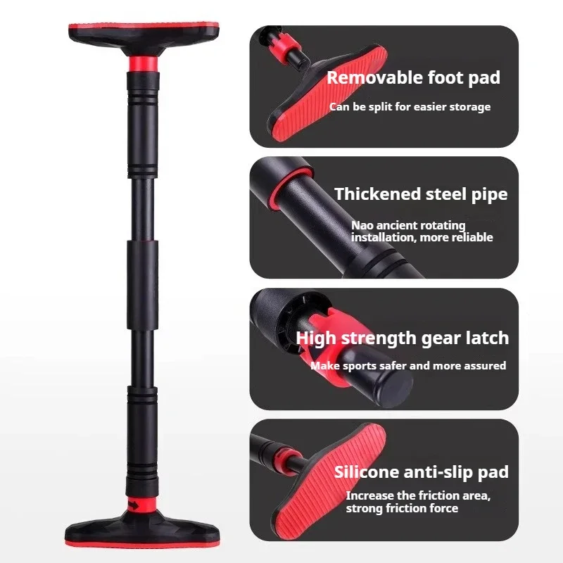 

Children's horizontal bar adjustable door bar strength training equipment home indoor pull-ups without drilling Portable Fitness