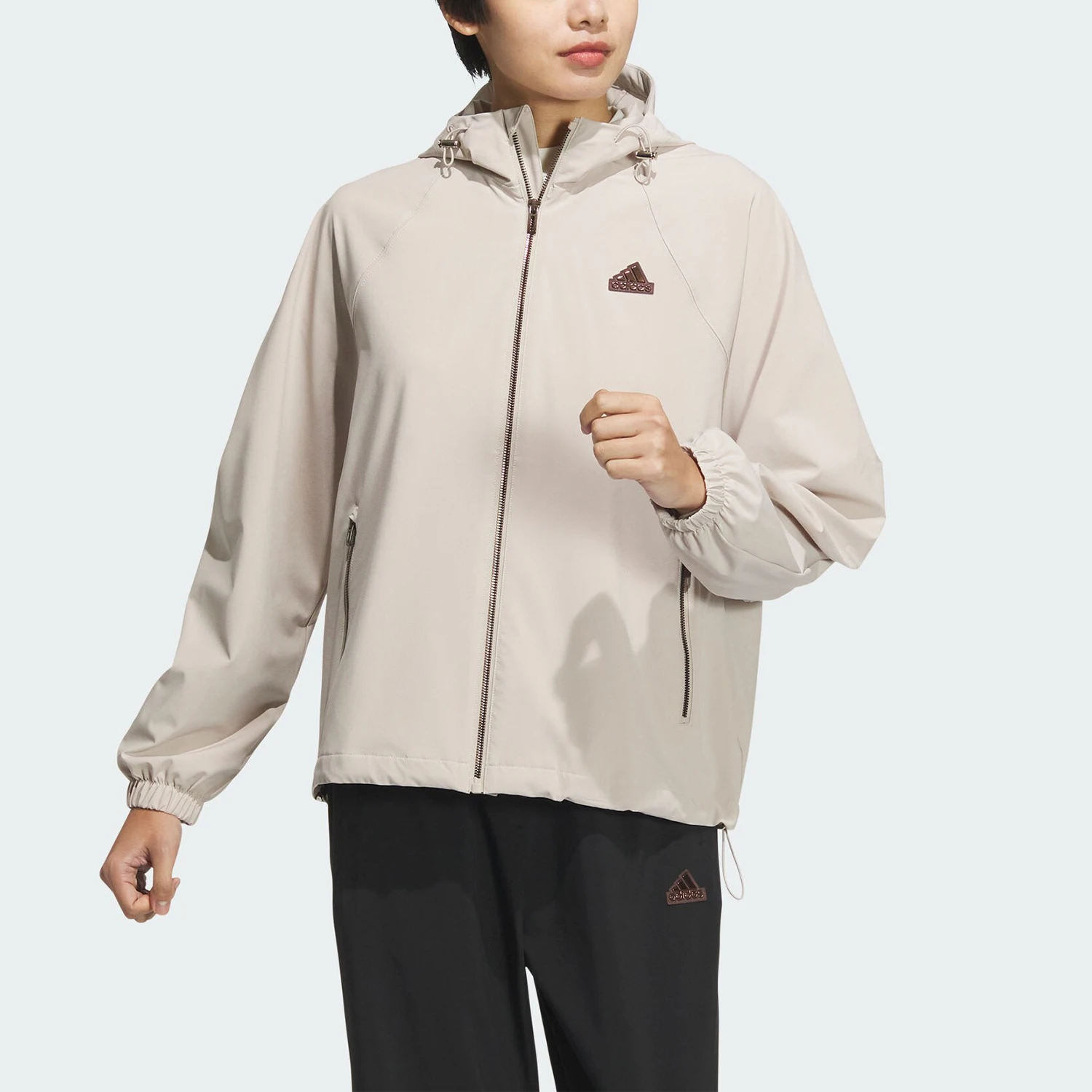 

Adidas, подлинная новинка 2024, женская повседневная спортивная простая куртка JJ1128