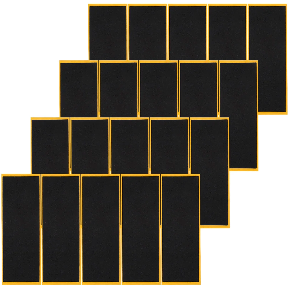 20 قطعة شريط لحام لوحة الأصابع رغوة لاصقة لوح تزلج صغير توسيد إصبع لوح التزلج اكسسوارات إصبع مجلس عقبة