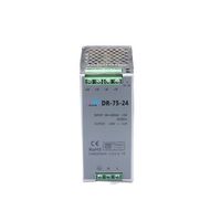 Din rail power supply 75w 24V power suply ac dc converter dr-75-24