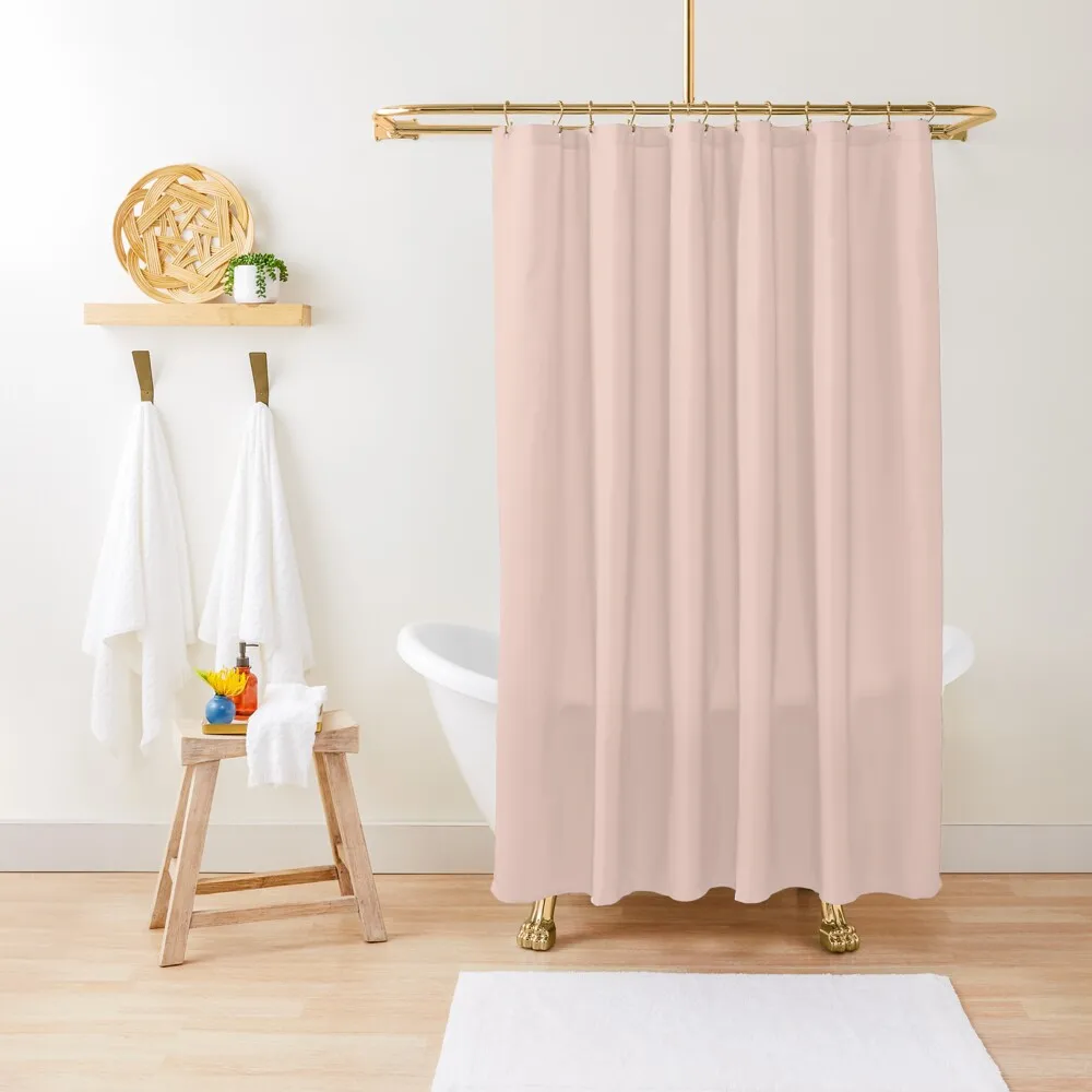

Pantone Pale Dogwood Shower Curtain Bathroom Shower Waterproof Fabric Shower Bathroom Fabric Cover Curtain