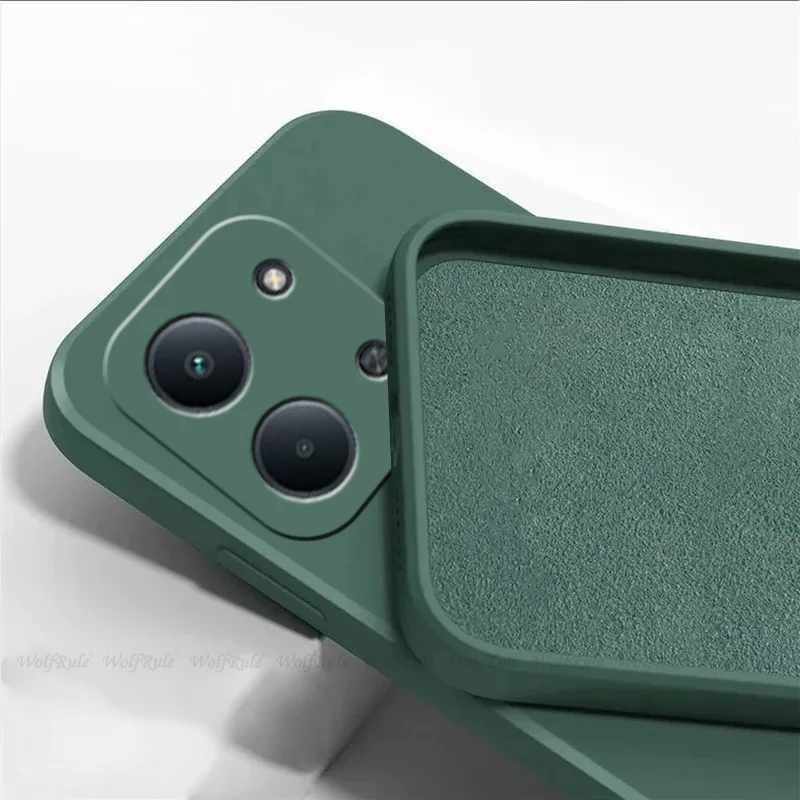 Para Redmi 15C funda Xiaomi Redmi 15C Capas a prueba de golpes silicona líquida Original teléfono parachoques trasero TPU Fundas suaves Redmi 15C