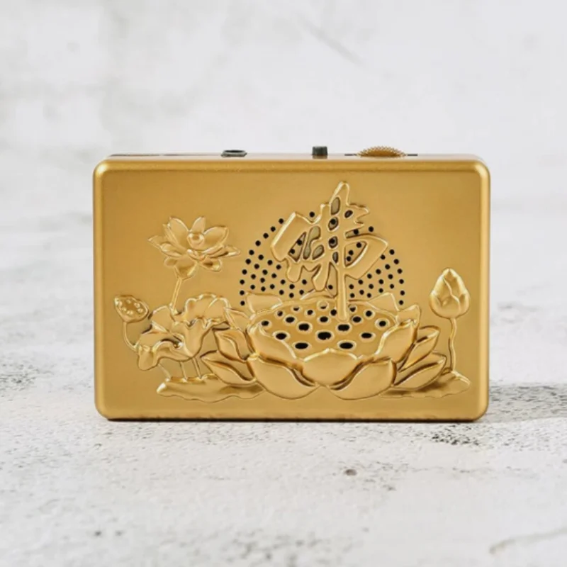 6-in-1 Buddhist Chanting Machine - Amitabha Music Box & Buddha Player, Portable Meditation Craft for Home