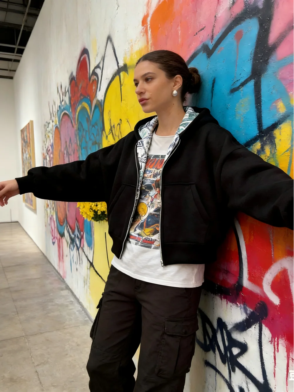 

Двусторонняя куртка с капюшоном в стиле Y2K, весенняя уличная одежда 2026 года, унисекс, многофункциональная, повседневная мода, топ, индивидуальный стиль, трендовая модель, крутой дизайн.